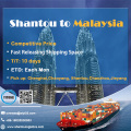 Shantou Port Sea Freight Frakt till Malaysia
