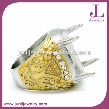 Low Price IP Gold Indonesia Rings In Stock On Sale Indonesia Titanium Ring