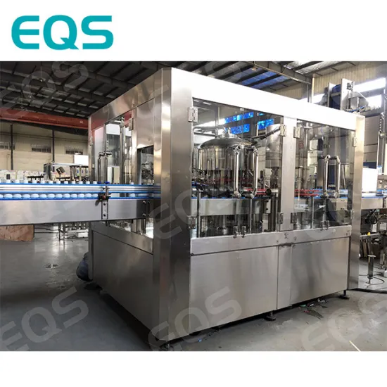 First-Rank Automatic PET Bottle 3 In 1 Filling Machine for Pure Water Plants