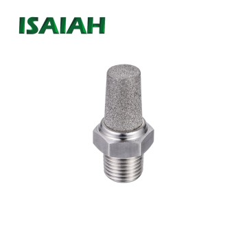 SS304 Stainless Steel Pneumatic Part Silencer for Solenoid Valves