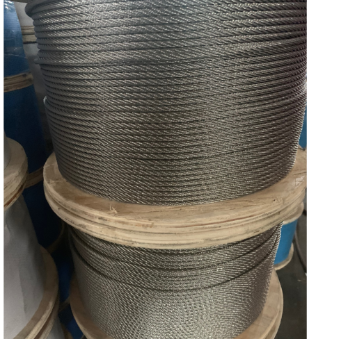 7X7 stainless steel wire rope 6mm 304