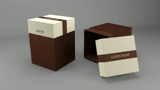 Cosmetic Custom Male Perfume Paper Box