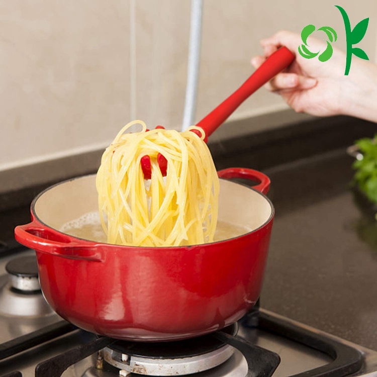 Hot Selling Kitchen Utensils Silicone Noodle Colander Spoon