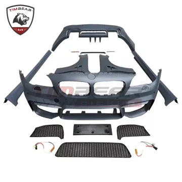 M5 Style PP Body Kits Front Bumper for BMW 5 Series F10 F18 2018-2022