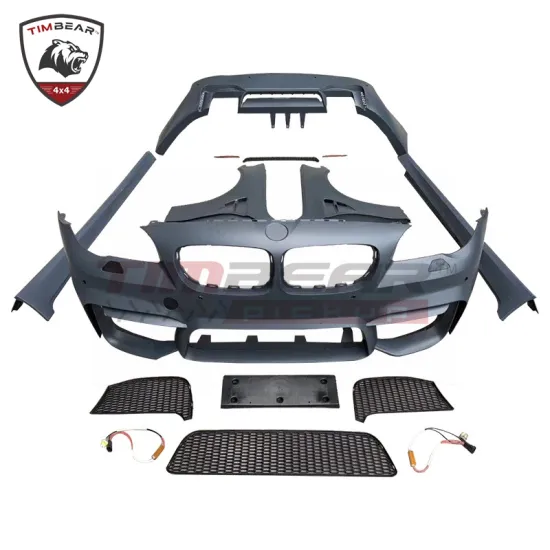 M5 Style PP Body Kits Front Bumper for BMW 5 Series F10 F18 2018-2022