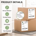 Fanfold 4 x 6 thermal shipping labels