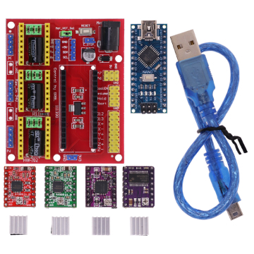 CNC Shield V4 Engraving Machine 3D Printer Driver Expansion Board for Arduino NANO 3.0