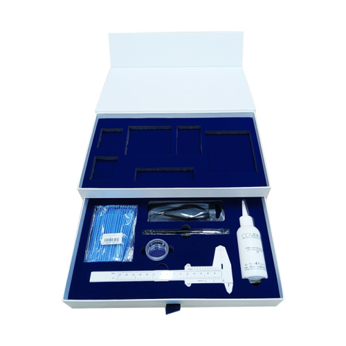 Custom White 2 Layers Book Shape Magnetic Box