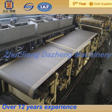 90-180 tons per day kraft liner paper machine