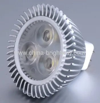 Dc12v Mr16 3x1w Led Spotlight 