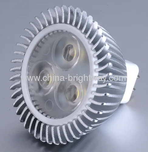 Dc12v Mr16 3x1w Led Spotlight 