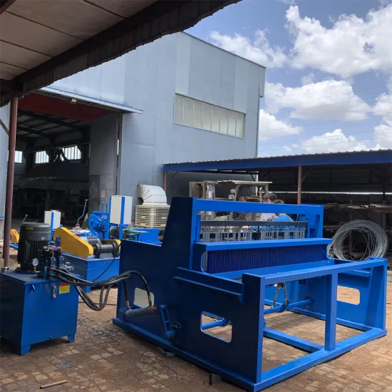 Fully Automatic 1.5-5mm Crimped Wire Mesh Machine