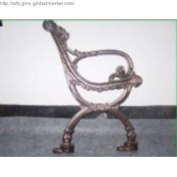 Cast Aluminum Ends or Cast Iron Ends, Furniture Leg