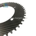 OEM cnc cutting full carbon fiber bicycle sprocket