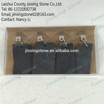 Factory Sale Natural Slate Tablecloth Weight Decorative Stone Table Cloth Clips Slate Tablecloth Clip