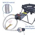 30000 BTU Camping Burner Stove Gas Cooking Cooker