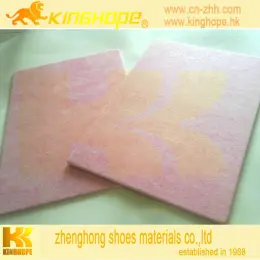 1.25mm shoes material non woven fiber insole board