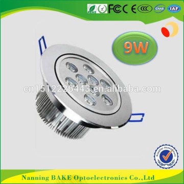 Led Ceiling light 9w fixture with remote control