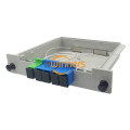 وحدة الإدراج 1x4 SC / UPC Fiber Splitter