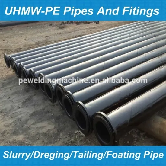 UHMWPE composite pipe for water-coal-slurry in power plant