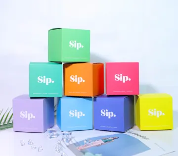 Custom cardboard tea set gift box packaging