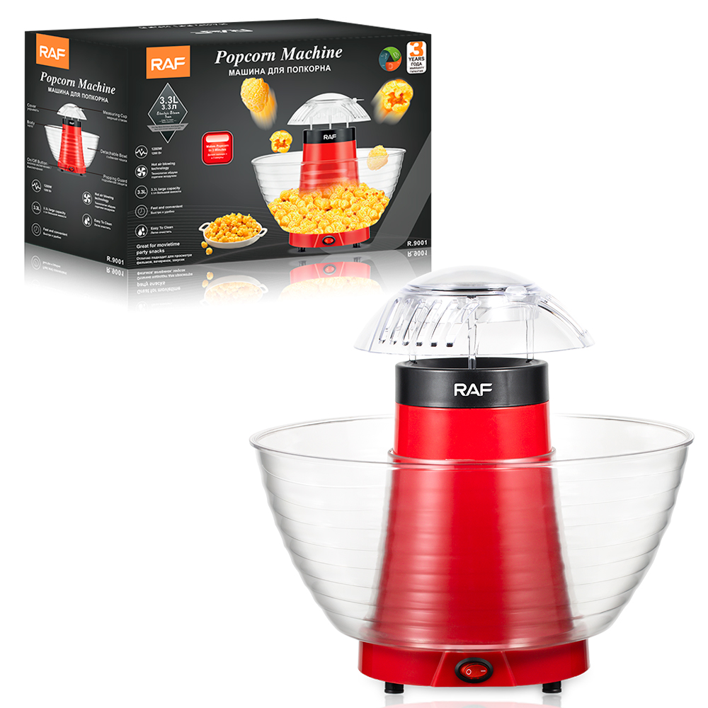 Китай Горячий продавец Mini Home Electric Popcorn Maker Hot Air Circulation  Popcorn Popper Домохозяйство для детских фильмов Производители