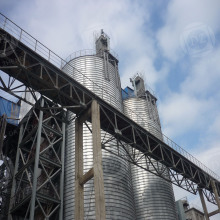 Разпределение на въглища, ти тип стоманена плоча силоз