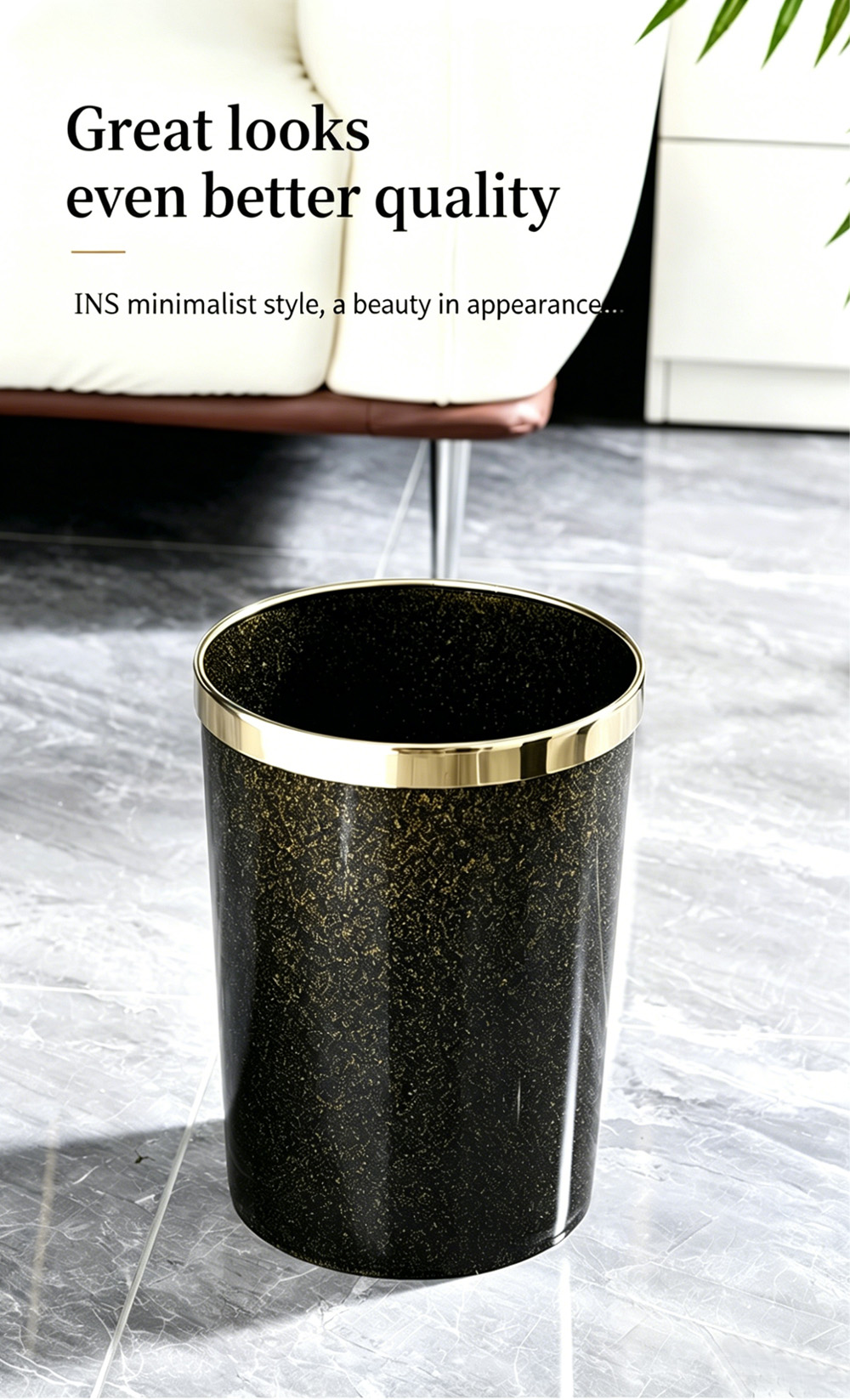 Trash Can with Ring Lid 3