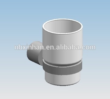 New design contemporary bathroom wall fitting accessories tumbler holder with chrome plating brass base