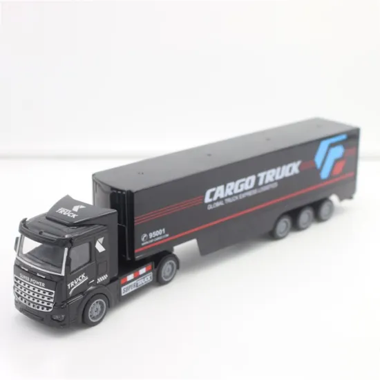 Affordable Customized 1:48 Scale Diecast Black Truck Model with Openable Doors for Business Gifts