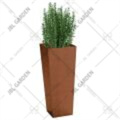 Planteur rectangulaire carré Pot de plante moderne