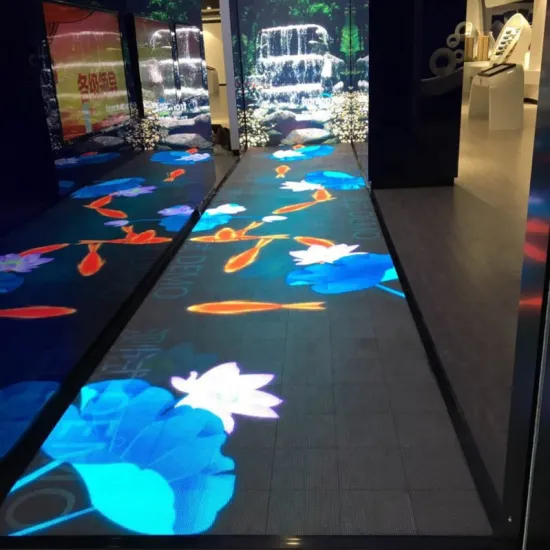 Interactive Sensitive Video LED Dance Floor for Disco Stage (P6.25 P8.92)