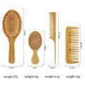 Wooden Bristle Hair Brush wooden hair brush professional hair brush factory Supplier