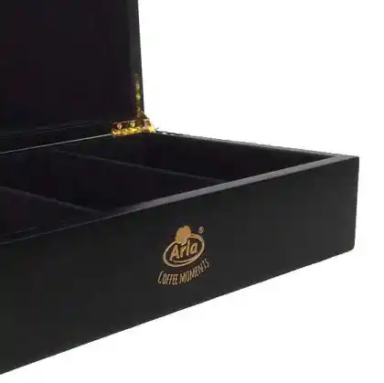 Classical Wooden Coffee Tea Set Storage Gift Box