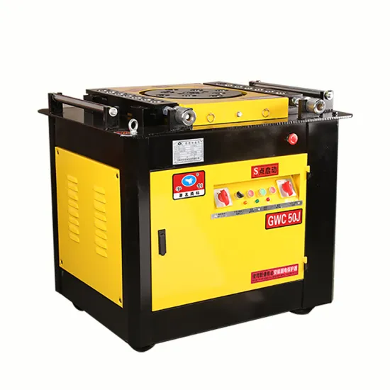 GW 50J single phase 220 50/60hz any angle automatic bending machine deformed ribbed rebar bender machine