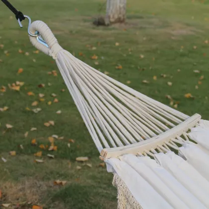 Wholesale Cotton Double Hammock Macrame - Heavy Duty Durable Hammocks with Tassels