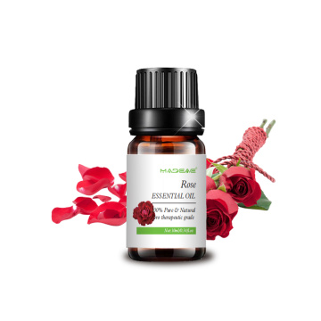 Massage corporel d&#39;huile essentielle de rose soluble pour les soins de la peau