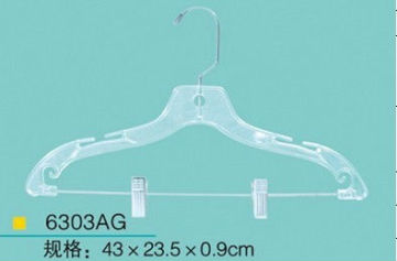 high impact polystyrene christal bra hanger with pegs