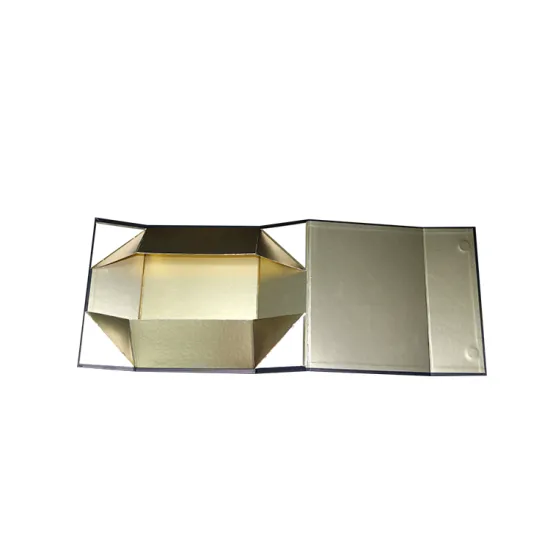 Holiday Gift Packaging With Foil Logo