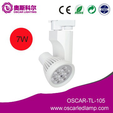 LED Track Lighting 7W high brightness cool  warm White  Round shape