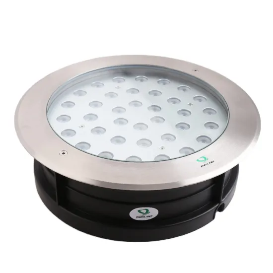 Stainless Steel 316L LED Inground Outdoor Underground Light 36W with 320mm Diameter Recessed Design