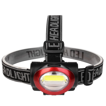 Wholesale New ABS Head Lamp Outdoor Camping Night Running COB LED Headlamp