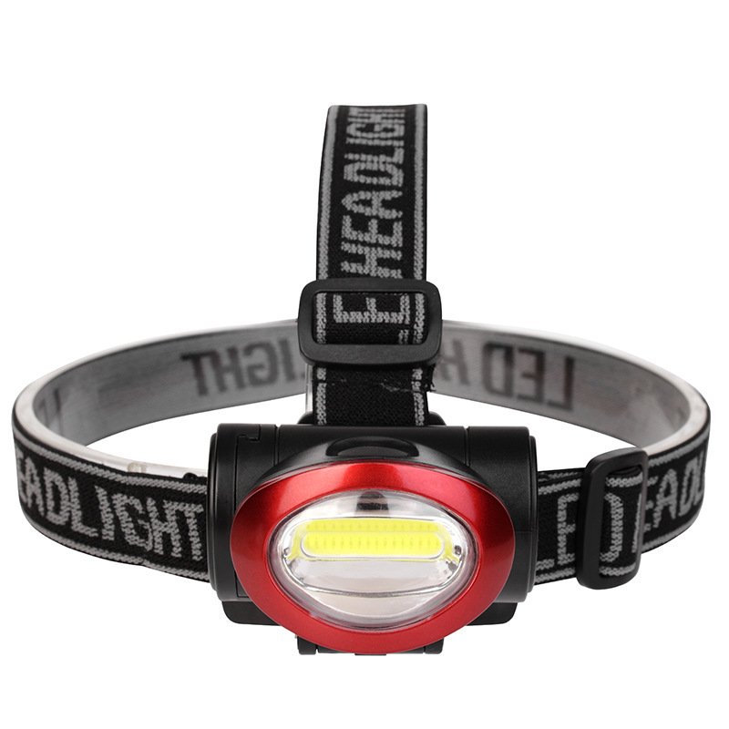 Wholesale New ABS Head Lamp Outdoor Camping Night Running COB LED Headlamp