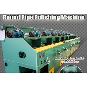 8 MM Head Round Steel Tube Polishing Machine