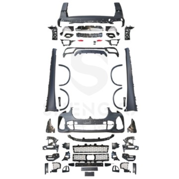 BMW X5 G05 21-22 Body Kit - Front Rear Bumper with Rear Diffuser Eyebrows MT Upgrade