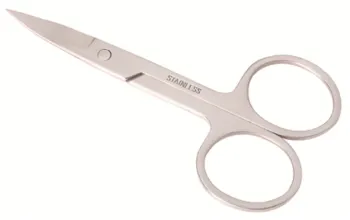 Curved Head Eyebrow Scissor