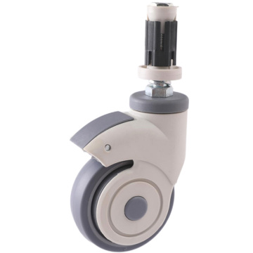  Hospital Wheel Medical Castors with Brake and Adjustable Pillar