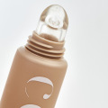 Contenedores de tubos de brillo de labios vacíos con punta de silicona