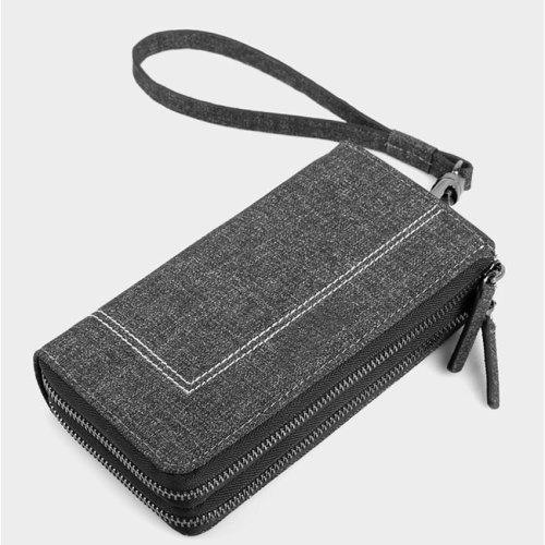 Custom Print Men Travel Long Card Holder Wallet