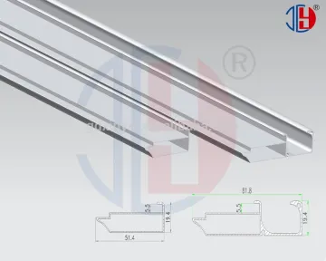 Extruded aluminum profile for kitchen frame door in high good quality
